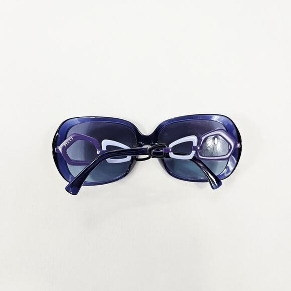 Emilio Pucci Oversized Sunglasses Geometric Arm Purple main image 7